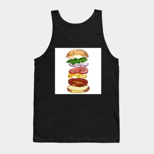 That Daily Hamburger Tank Top